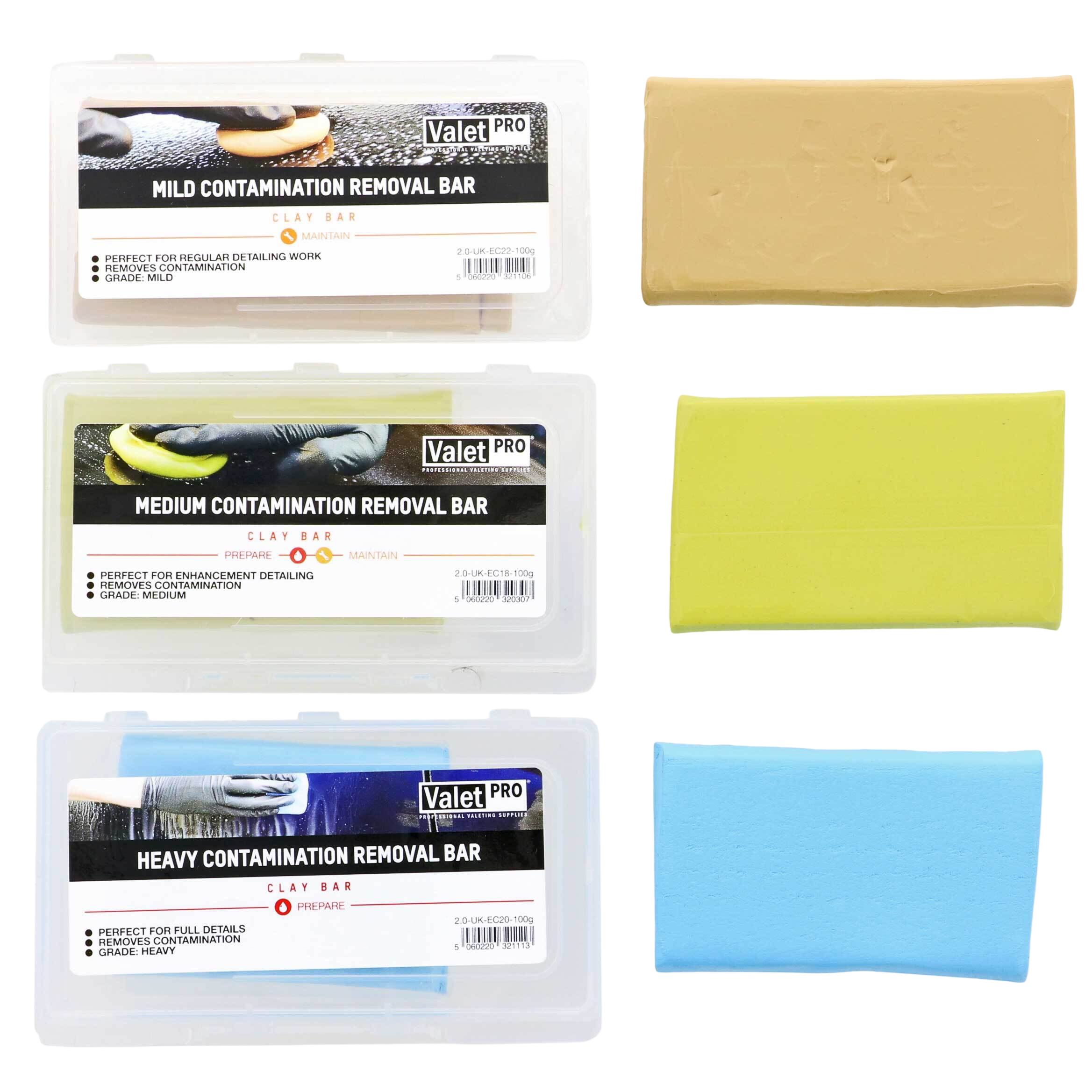 Decontamination Removal Bars - 100gram Decontamination Removal Bars - 100gram