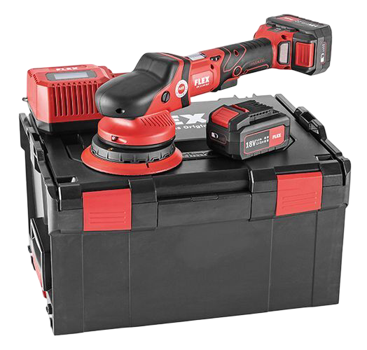 XFE 15 150 18.0-EC/5.0 Set Accu Excentrische Polijstmachine 18 Volt Apparaat, Boormachine, Hulpmiddel