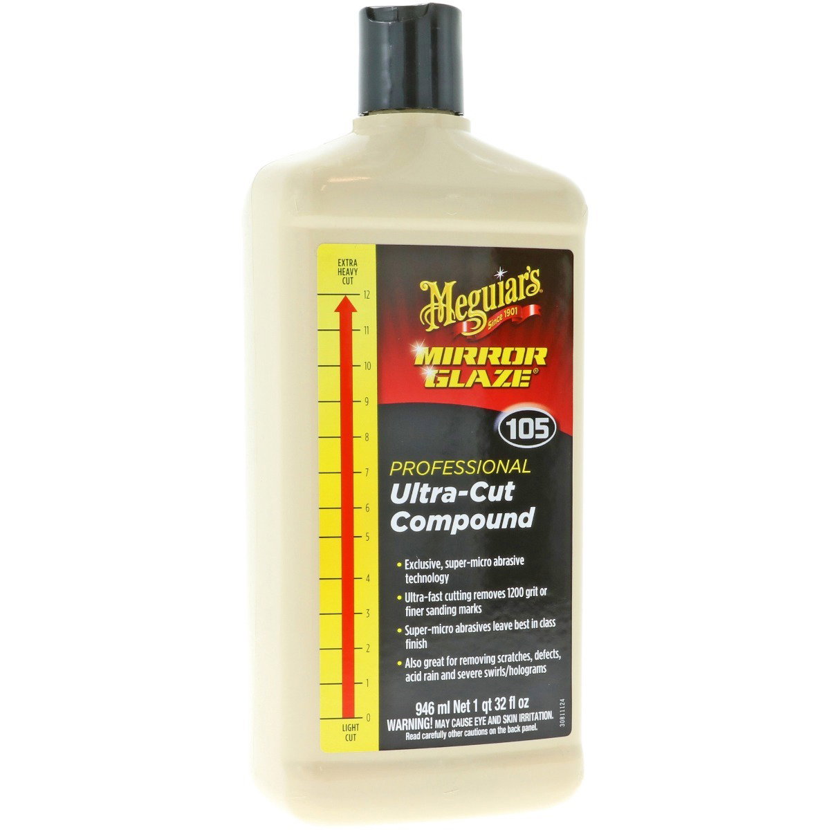 Meguiar's M105 Ultra-Cut 946ml – removes scratches easily