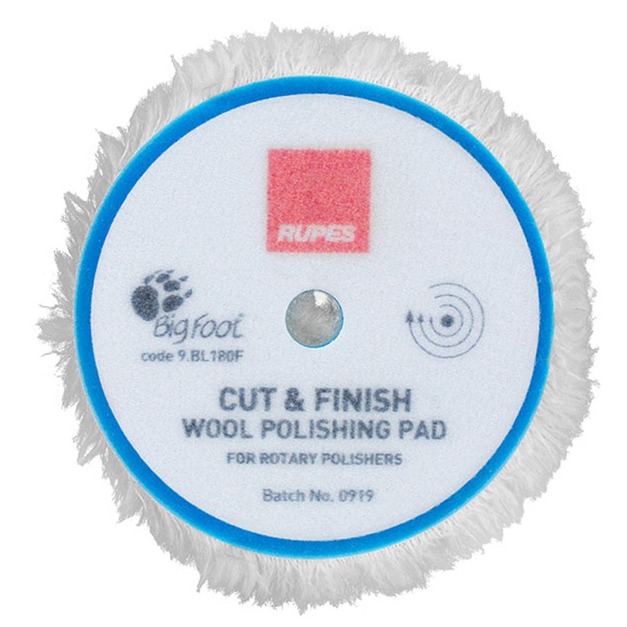 Cut & Finish Rotary Wool Pads - 125mm