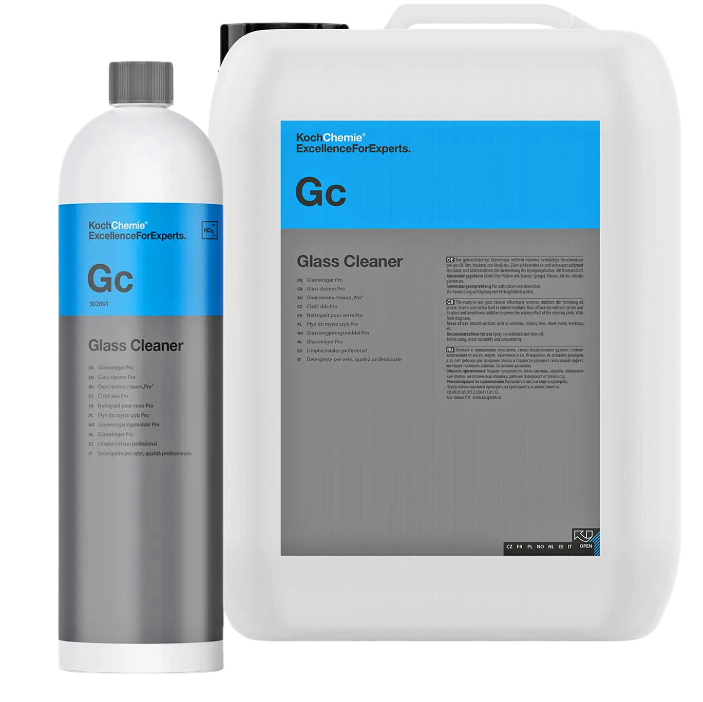 Glass Cleaner Fles, Shampoo