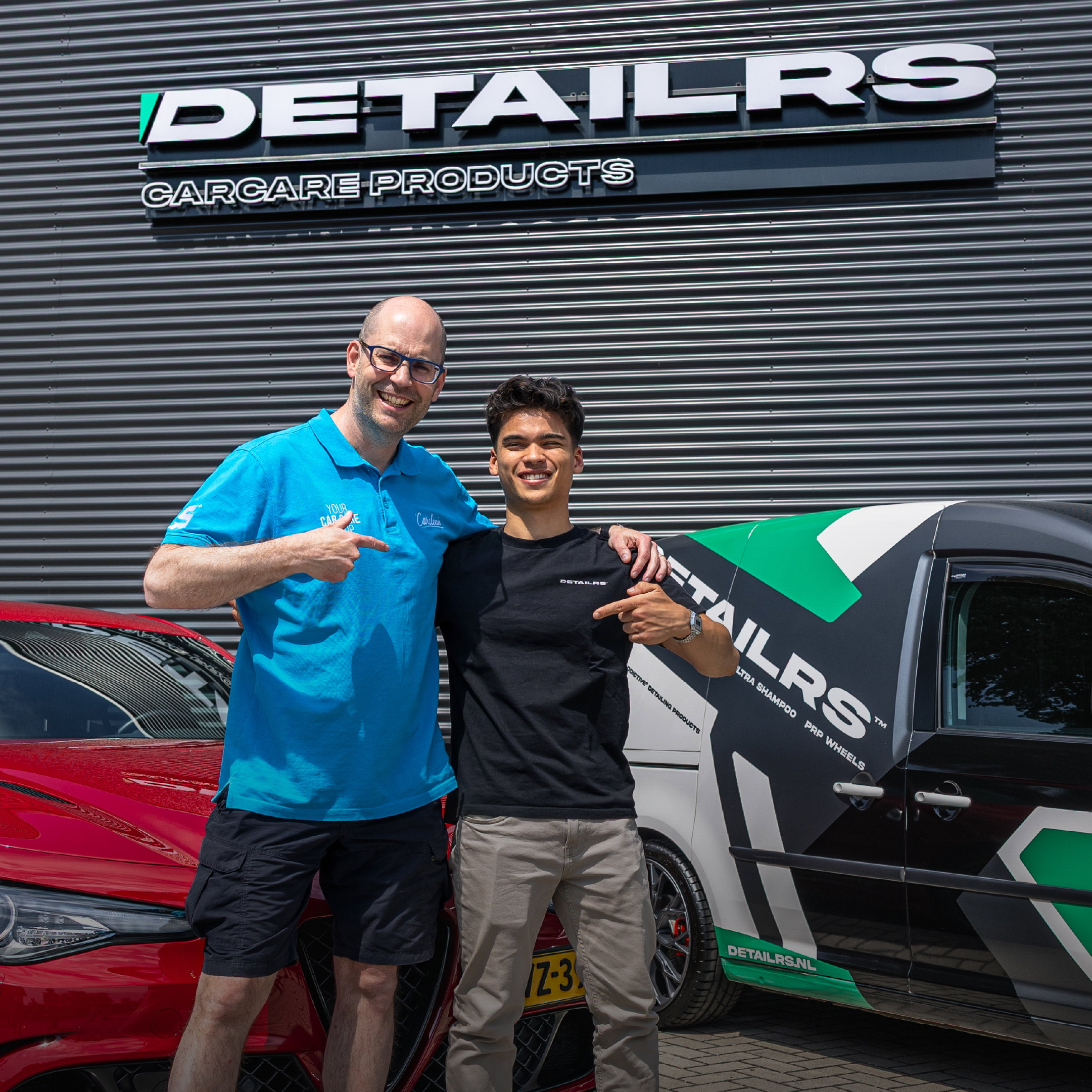 auto detailing, car detail, car care, van/vehicle, team photo