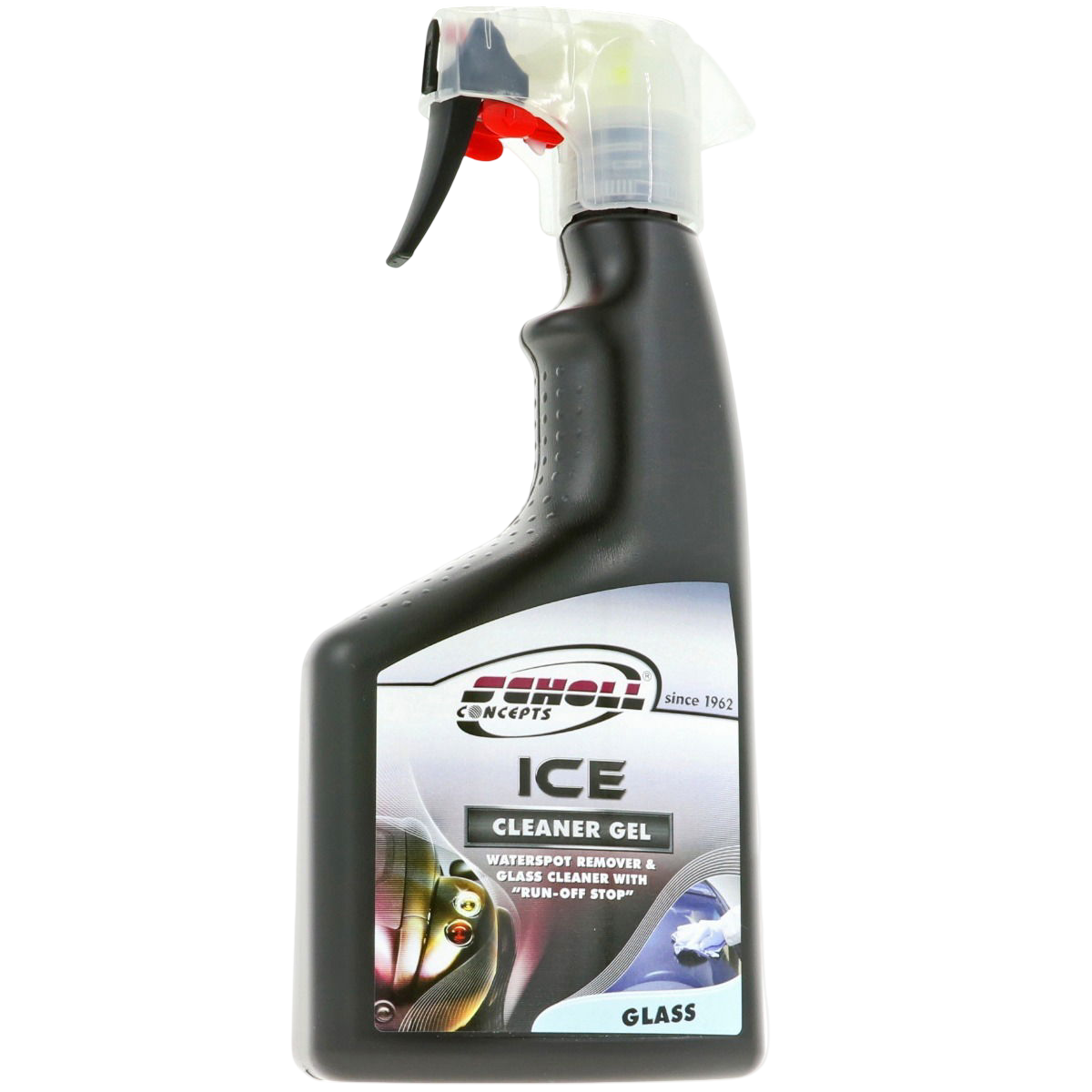ICE Glass Cleaner Gel - 500ml Kan, Spuitbus, Tin, Schoonmaak, Persoon