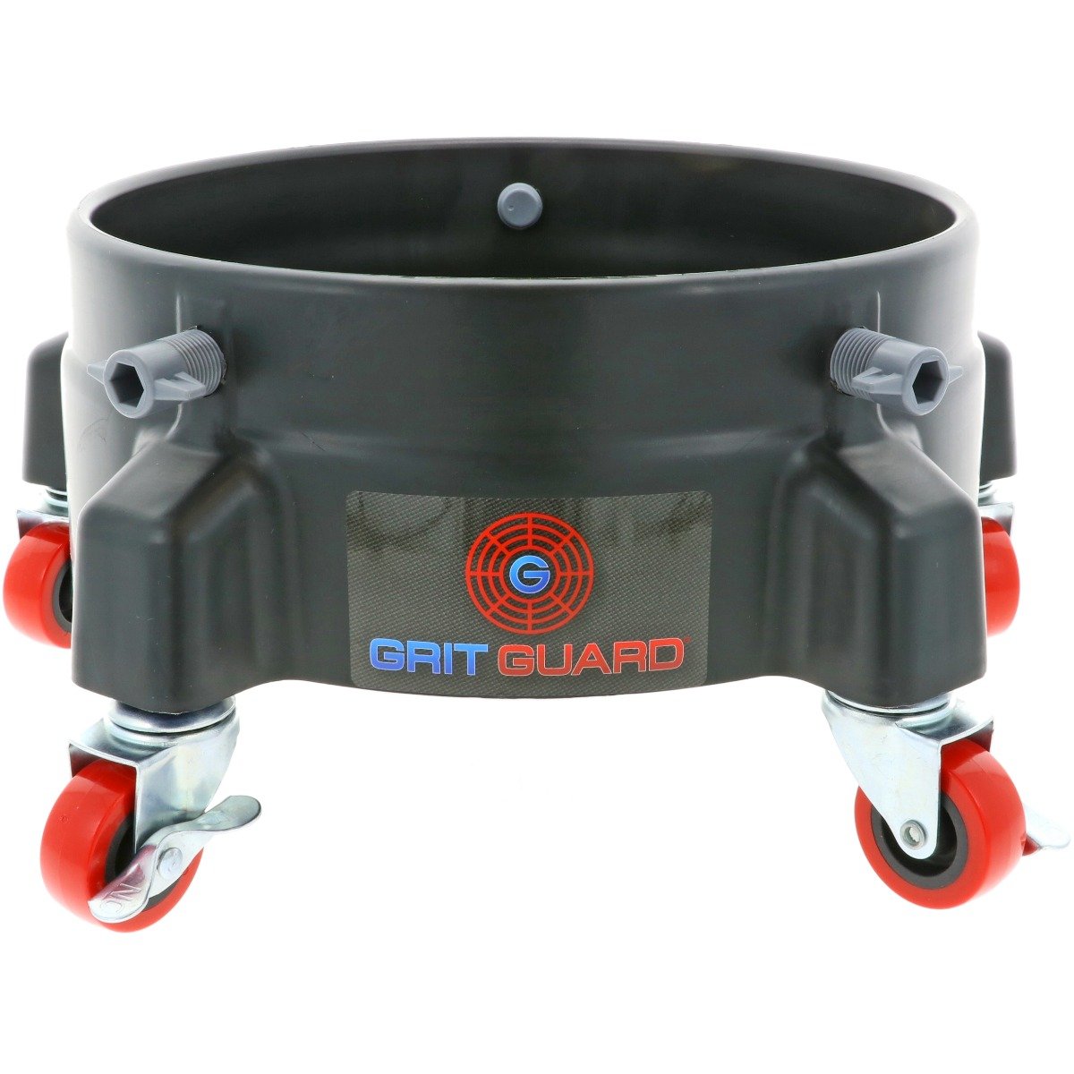 Rolonderstel voor Grit Guard Emmer Zwart - 5 zwenkwielen