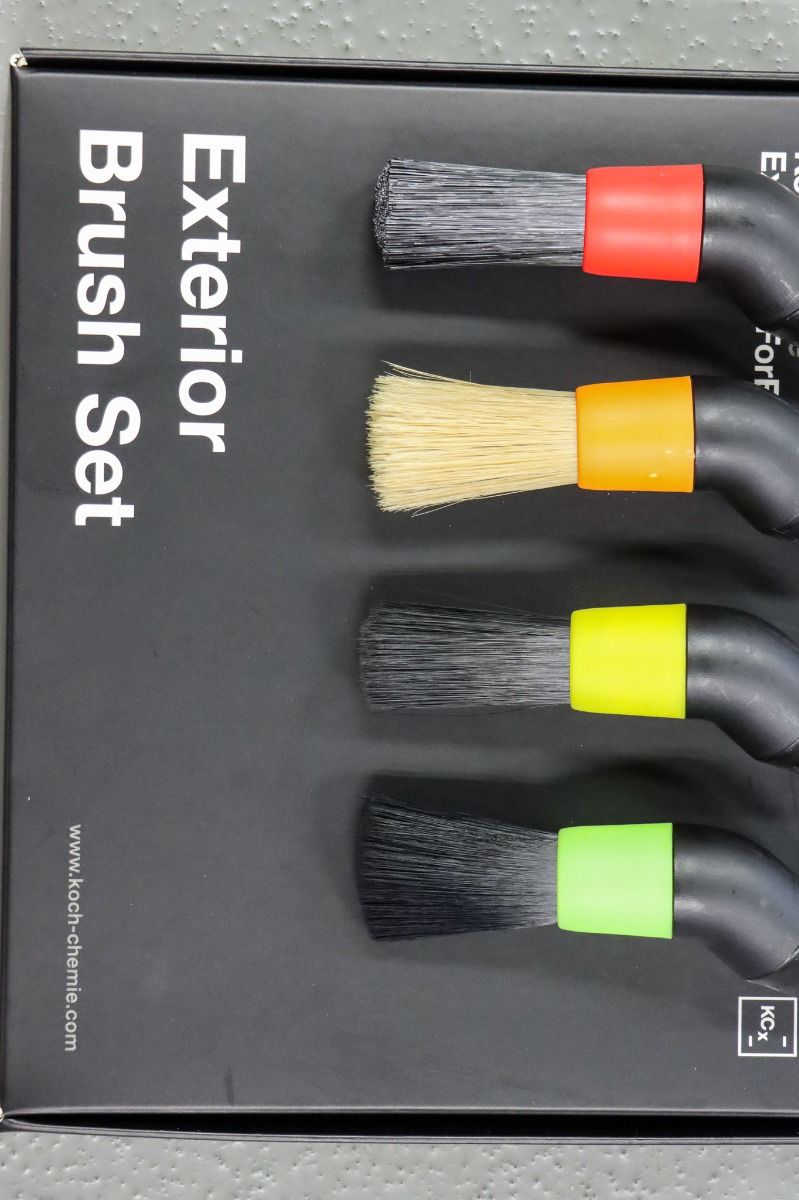 exterior brush, brush set, paint brushes, multicolor, synthetic brush