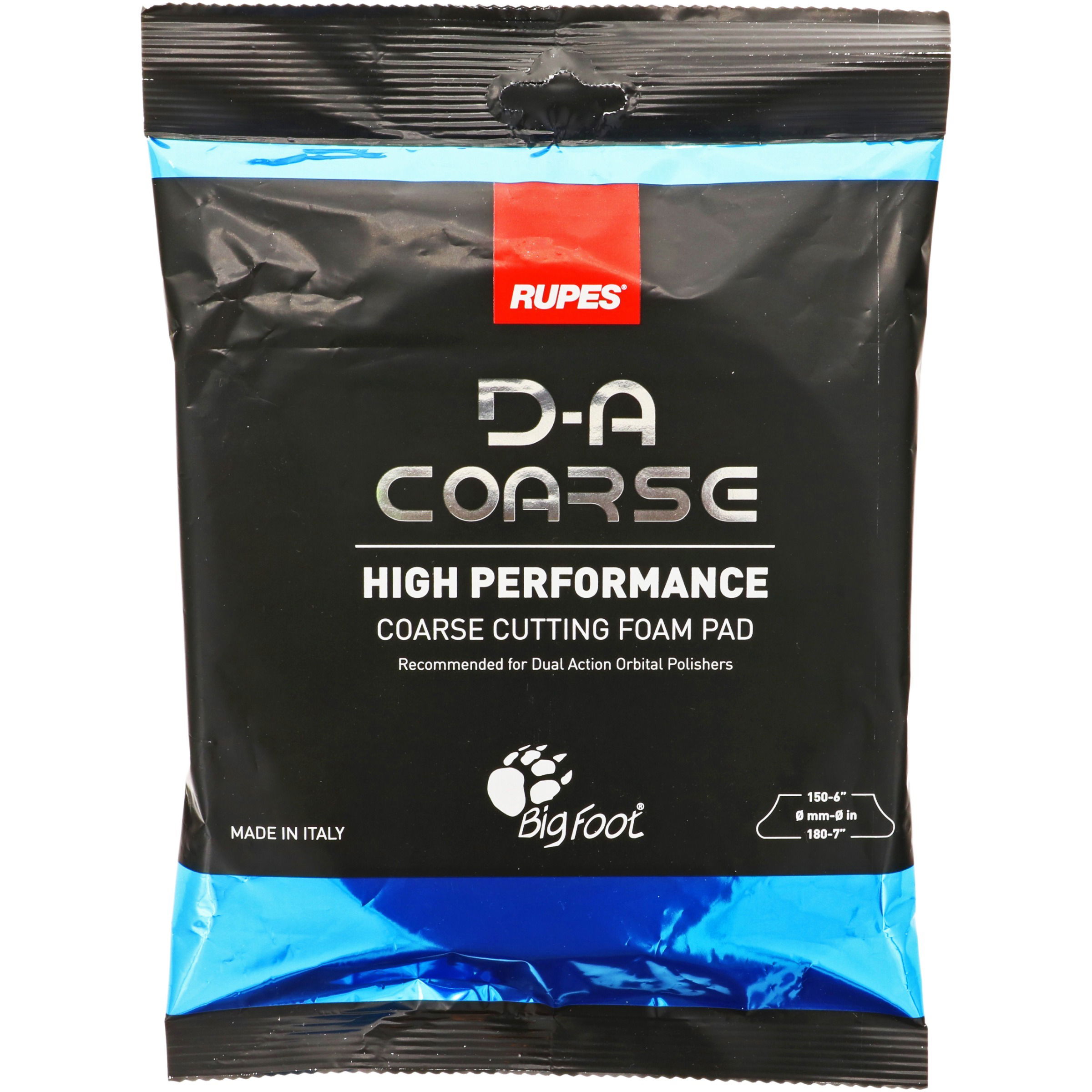 D-A Coarse Cutting Foam Pad - 150/180 mm D-A Coarse Cutting Foam Pad - 150/180 mm
