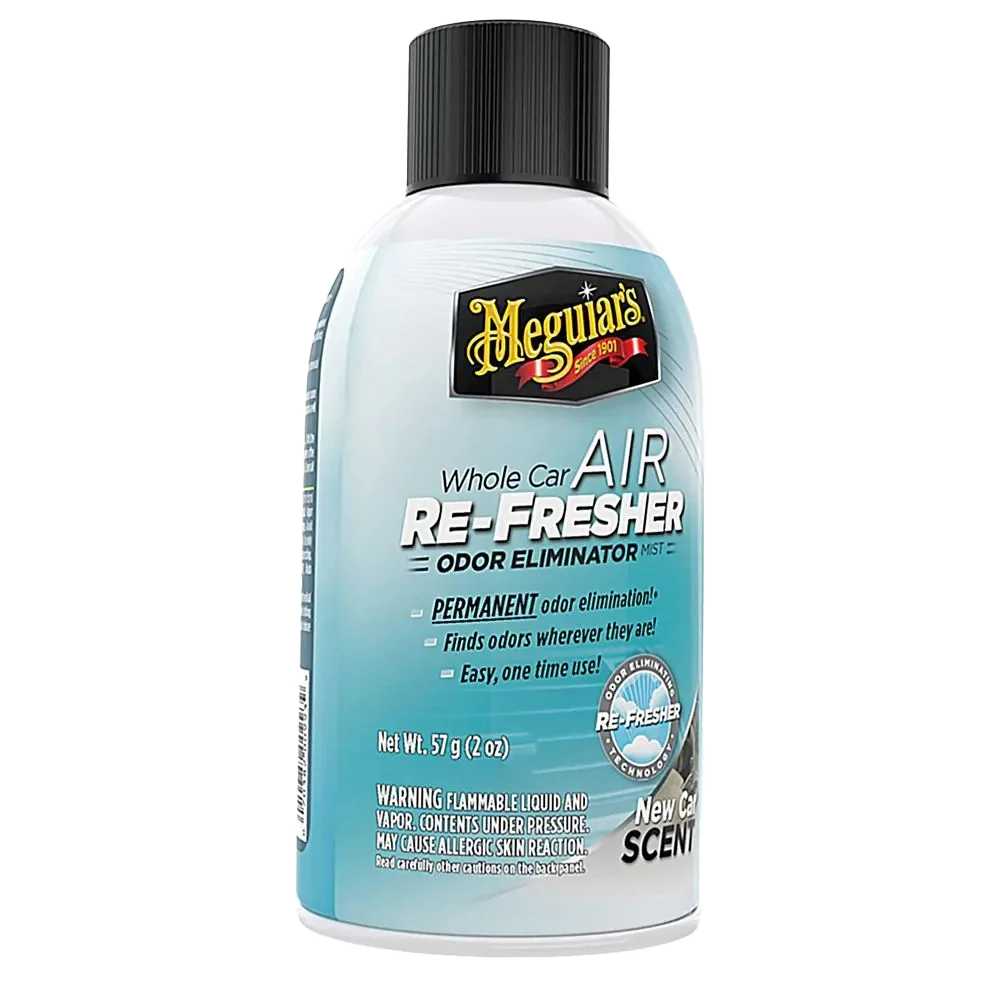 car air freshener, odor eliminator, re-fresher, aerosol bottle, scented mist