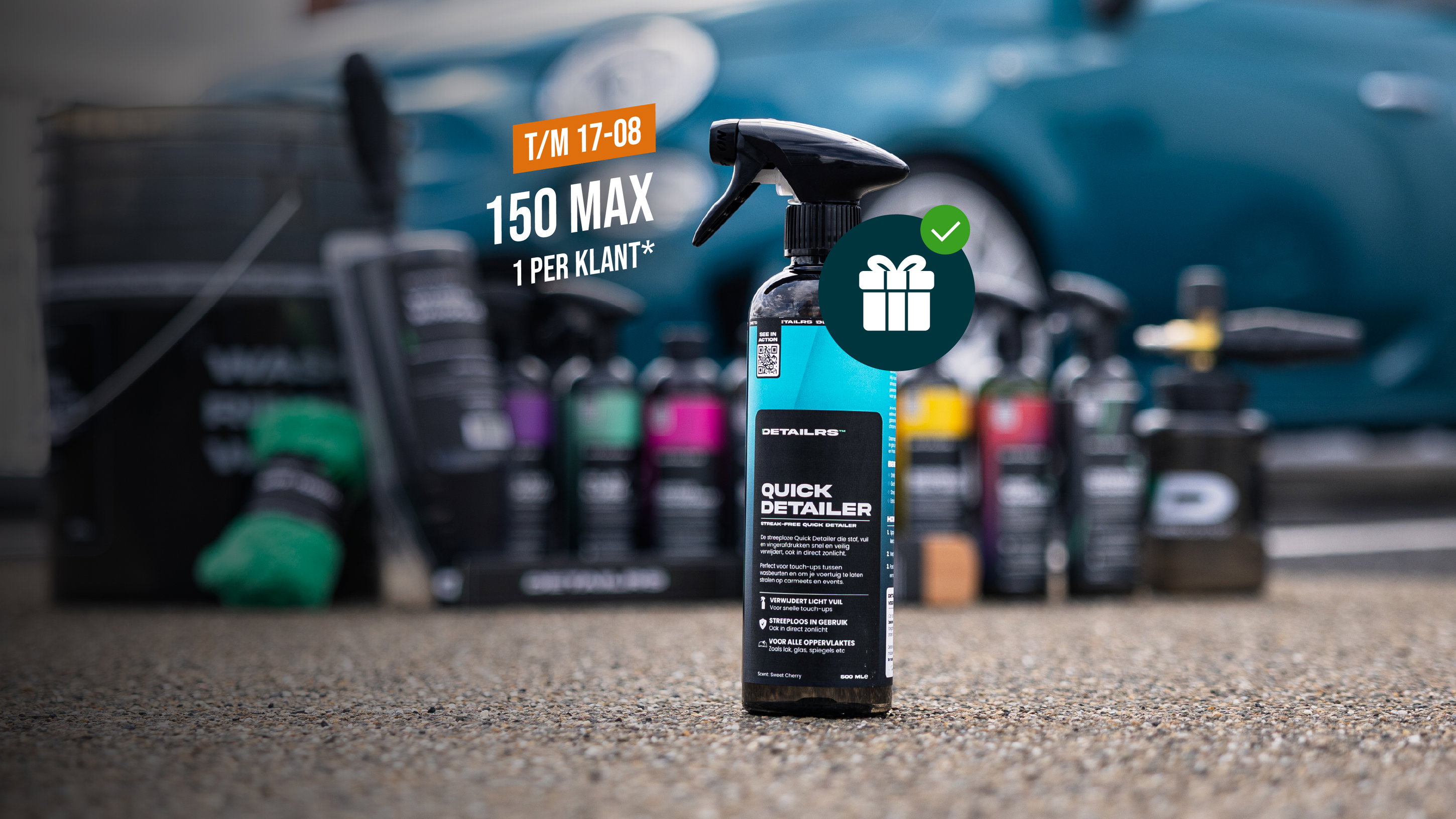 verf, auto detailing, sprayfles, quick detailer, auto care
