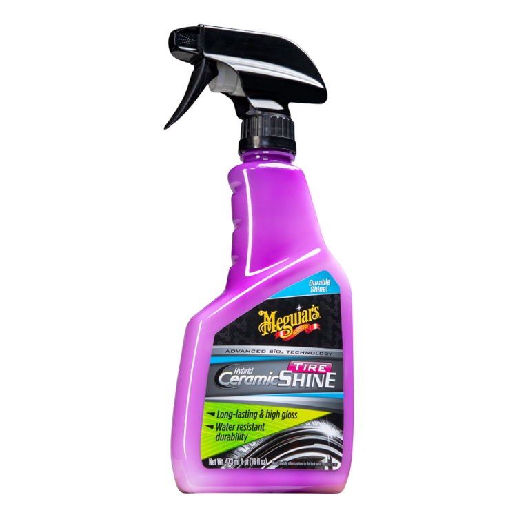 Hybrid Ceramic Tire Shine - 473ml Spuitbus, Tin, Schoonmaak, Persoon, Fles