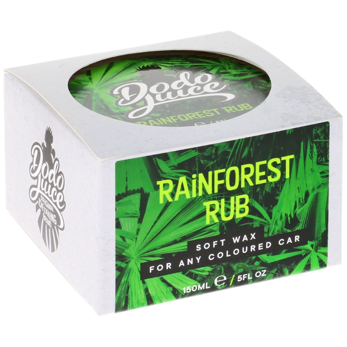 Rainforest Rub  soft wax for any coloured car - 150ml