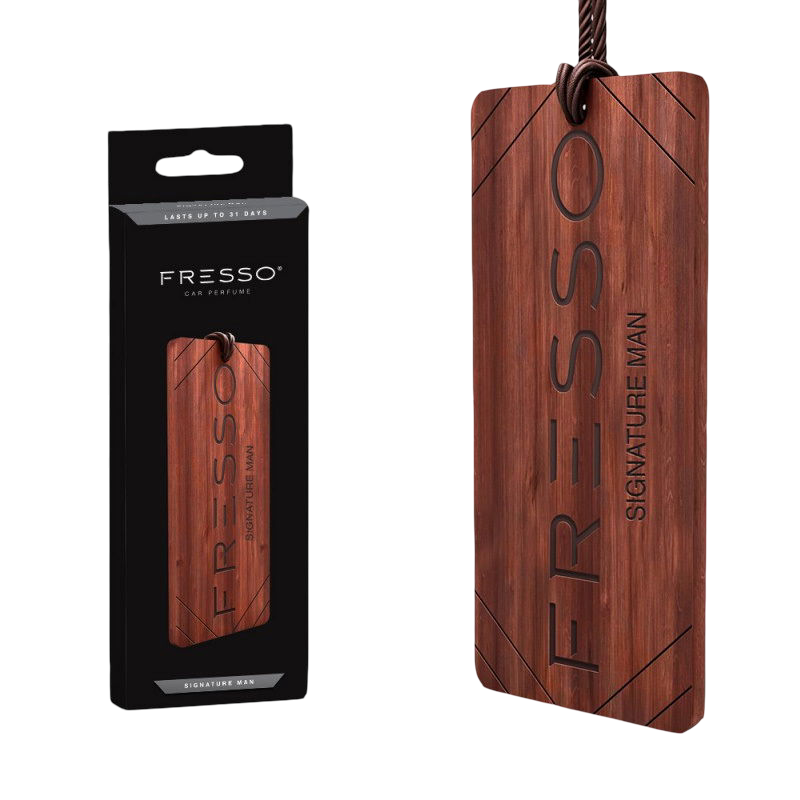 Wooden Hanger - Signature Man Wooden Hanger - Signature Man