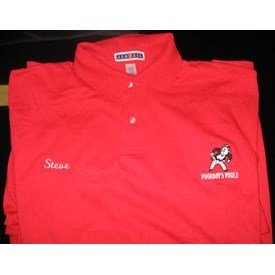 Poorboy's Poloshirt rood - maat XL