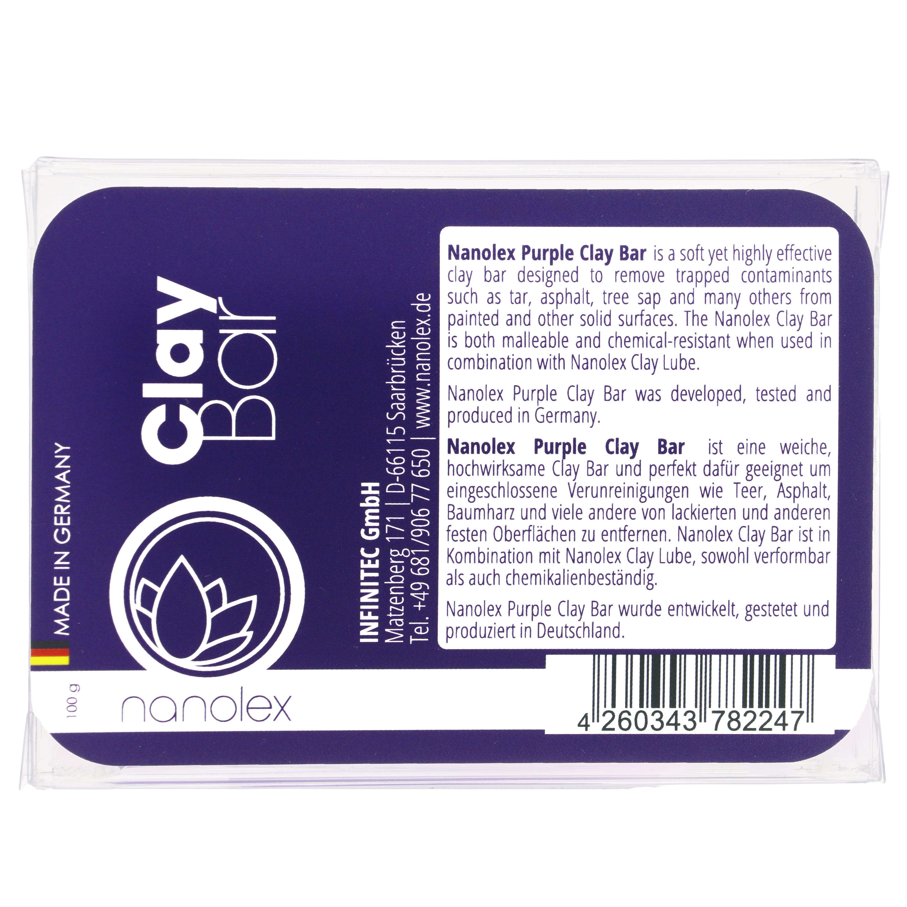 Purple Clay Bar - 100 gram