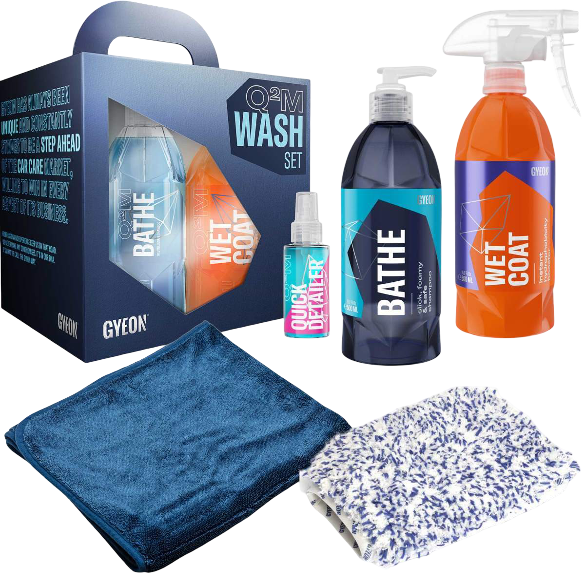 Q²M Wash Set Schoonmaak, Persoon, Fles