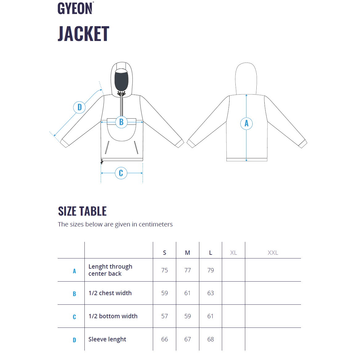 Gyeon Car Wash Jacket-Size S