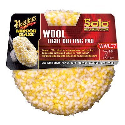 So1o Wool Light Cutting Pad - 7 inch