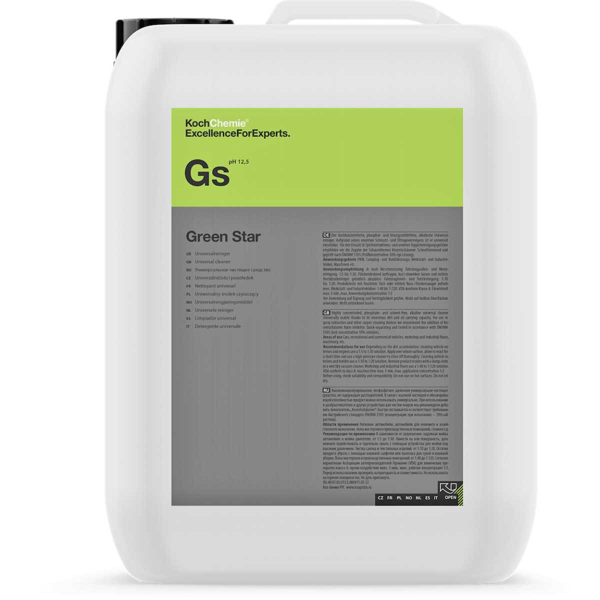 Green Star - All Purpose Cleaner - 5000ml Green Star - All Purpose Cleaner - 5000ml