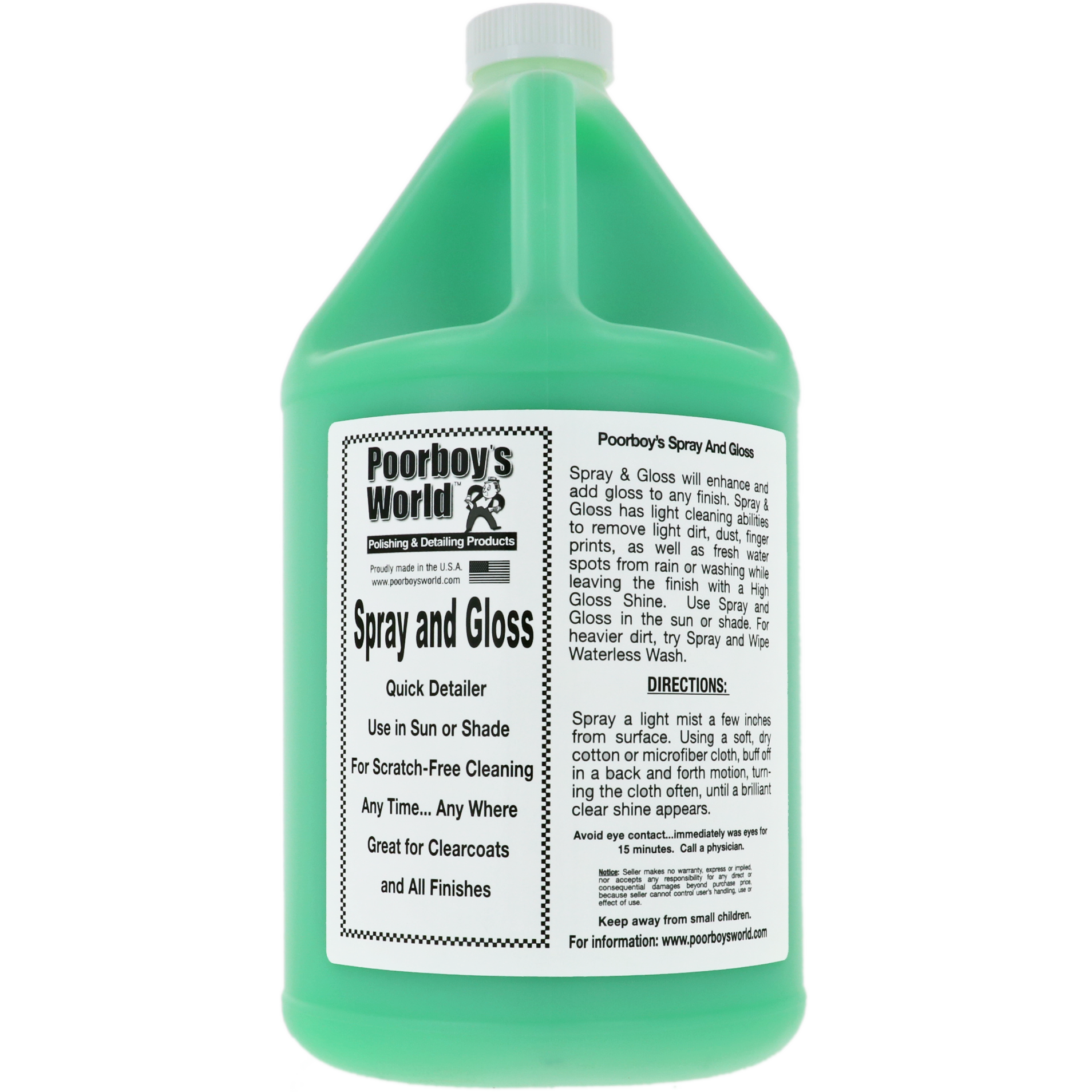 spray, gloss, polish, car detailing, groene fles