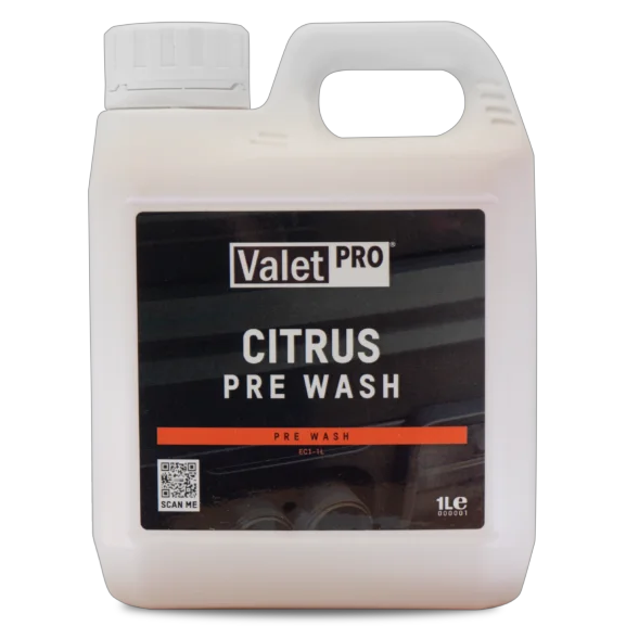Citrus, Voorwas, Wasmiddel, 1L, Valet Pro