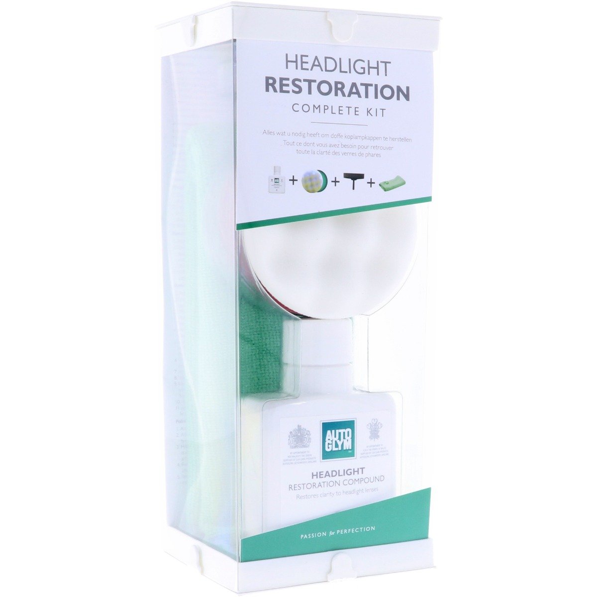 Headlight Restoration Complete Kit