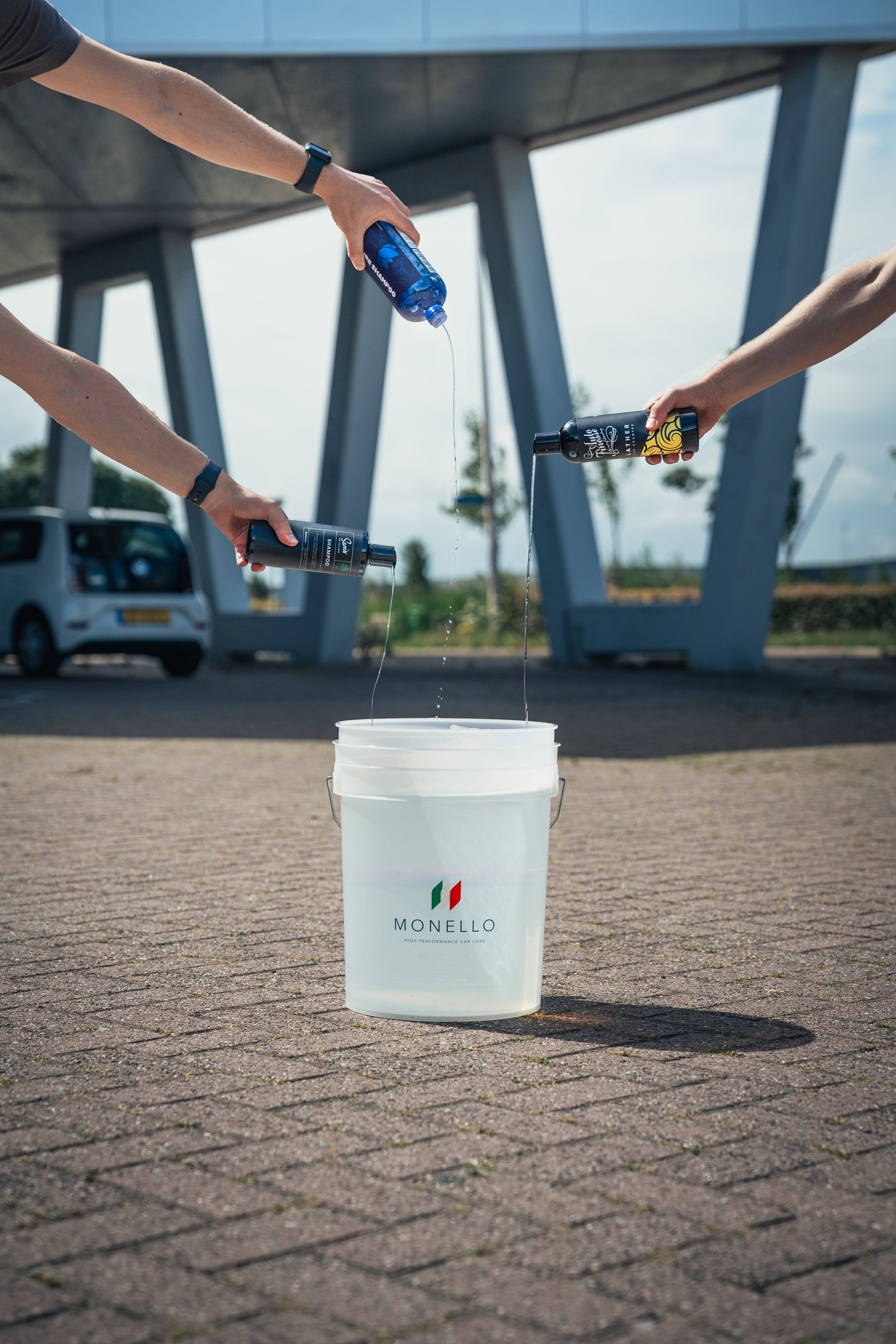 Secchio con Guardia Verde (groen) - Detailing Bucket 20 liter