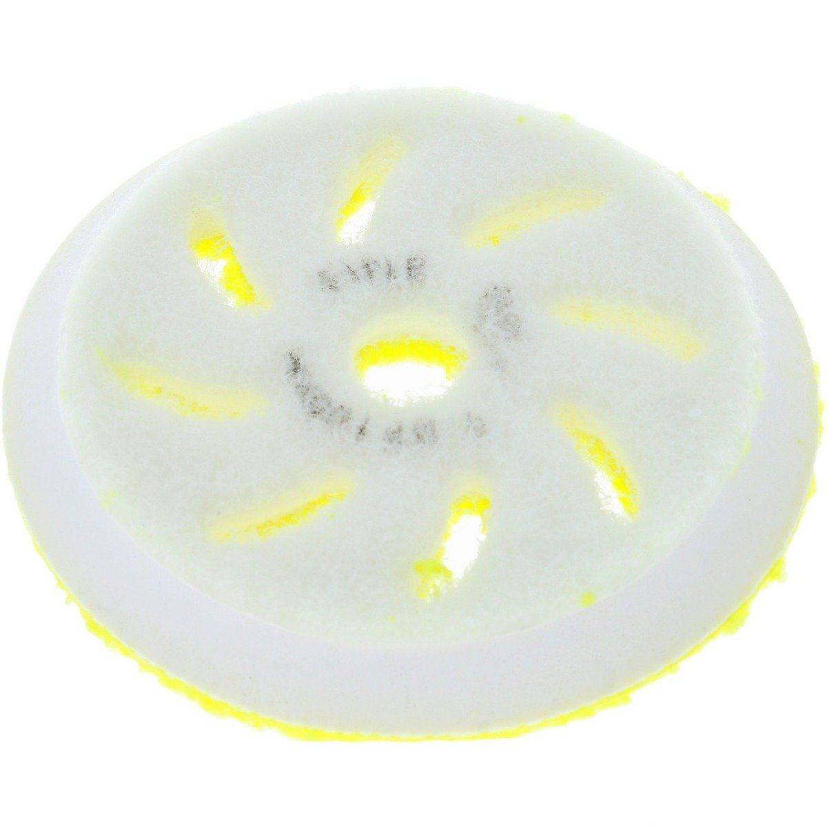 Yellow Microfiber Finishing Disc - 80/100mm