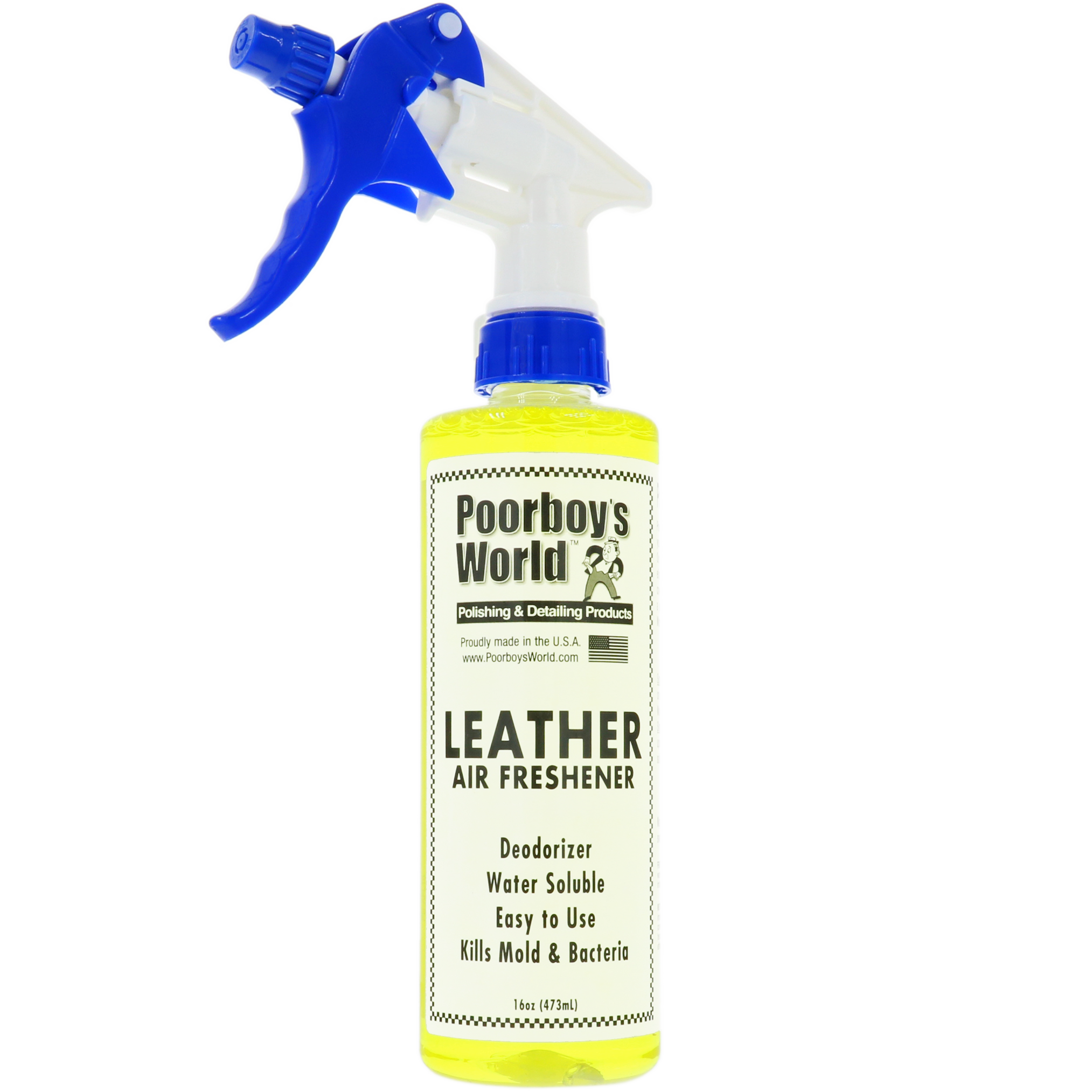 spray, leer, netje, geur, auto metric