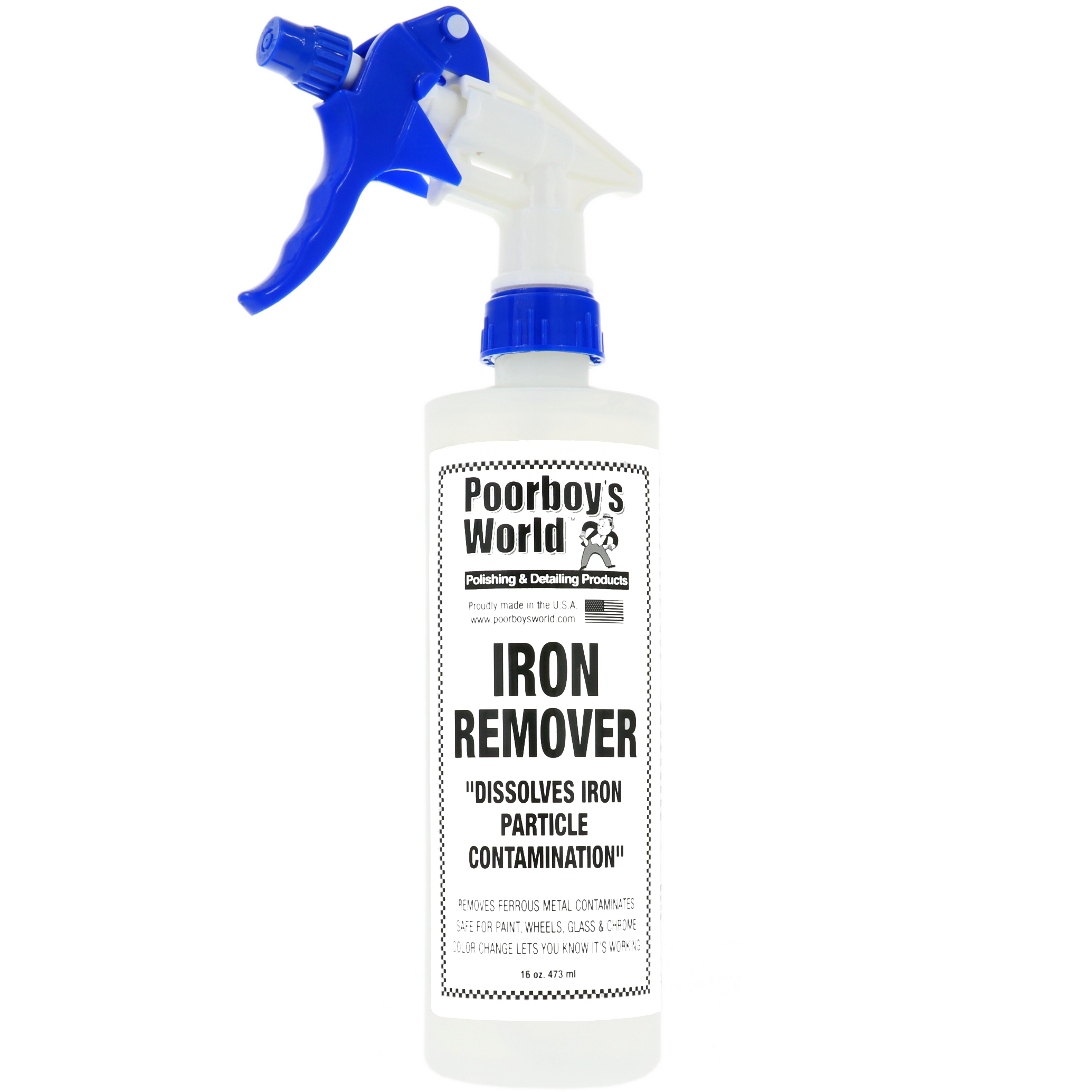 spuitfles, iron remover, polish, detailing, contaminatie