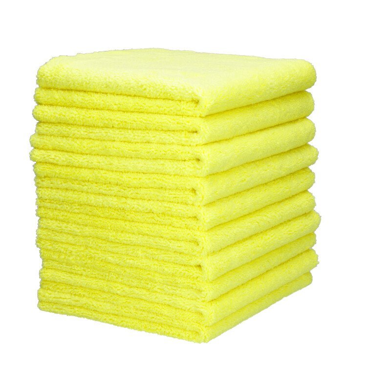 Allround Microfiber Towel Soft Yellow 10-pack - 40x40cm