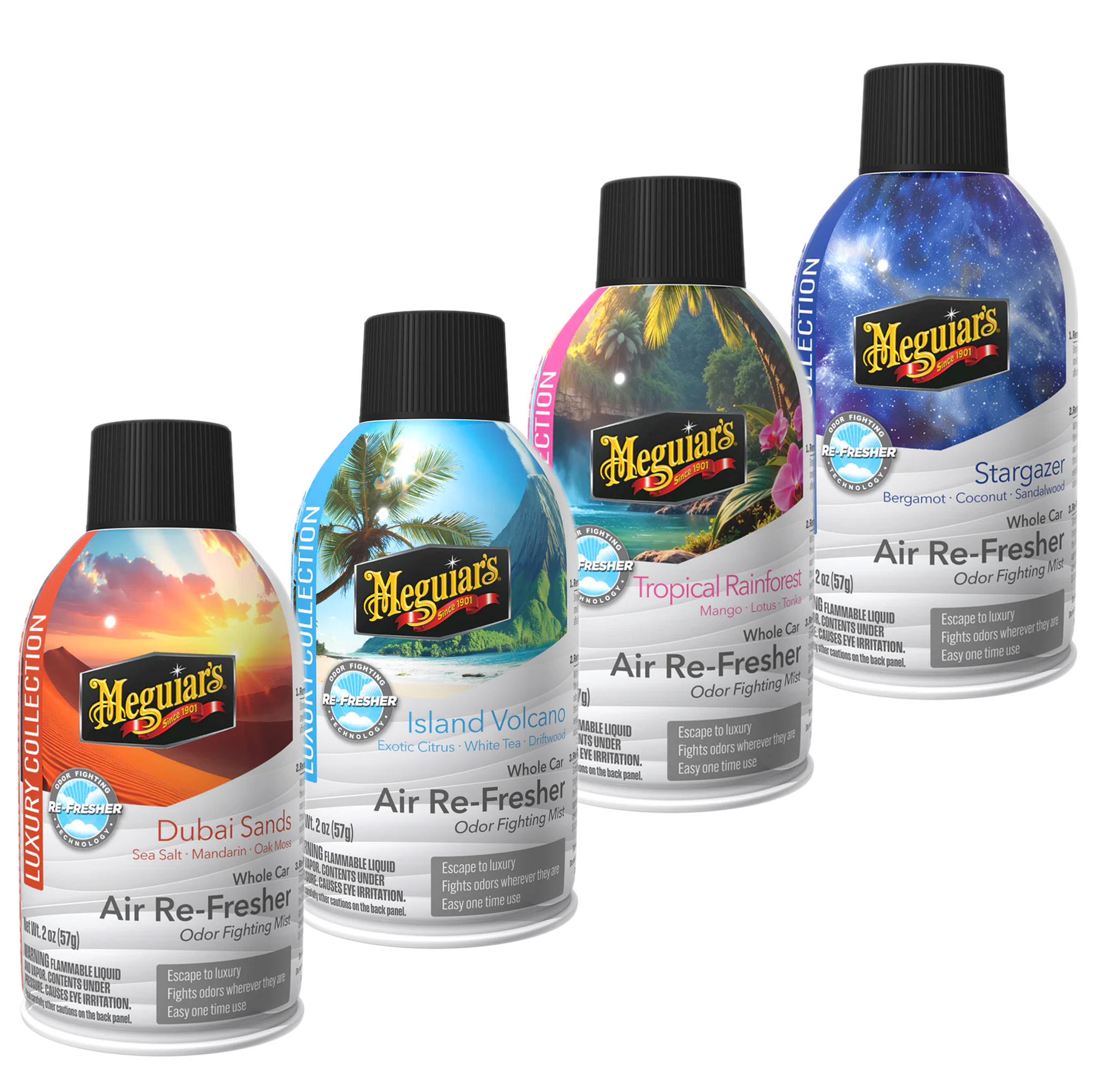 luchtverfrisser, refill, fles, tropisch, collectie