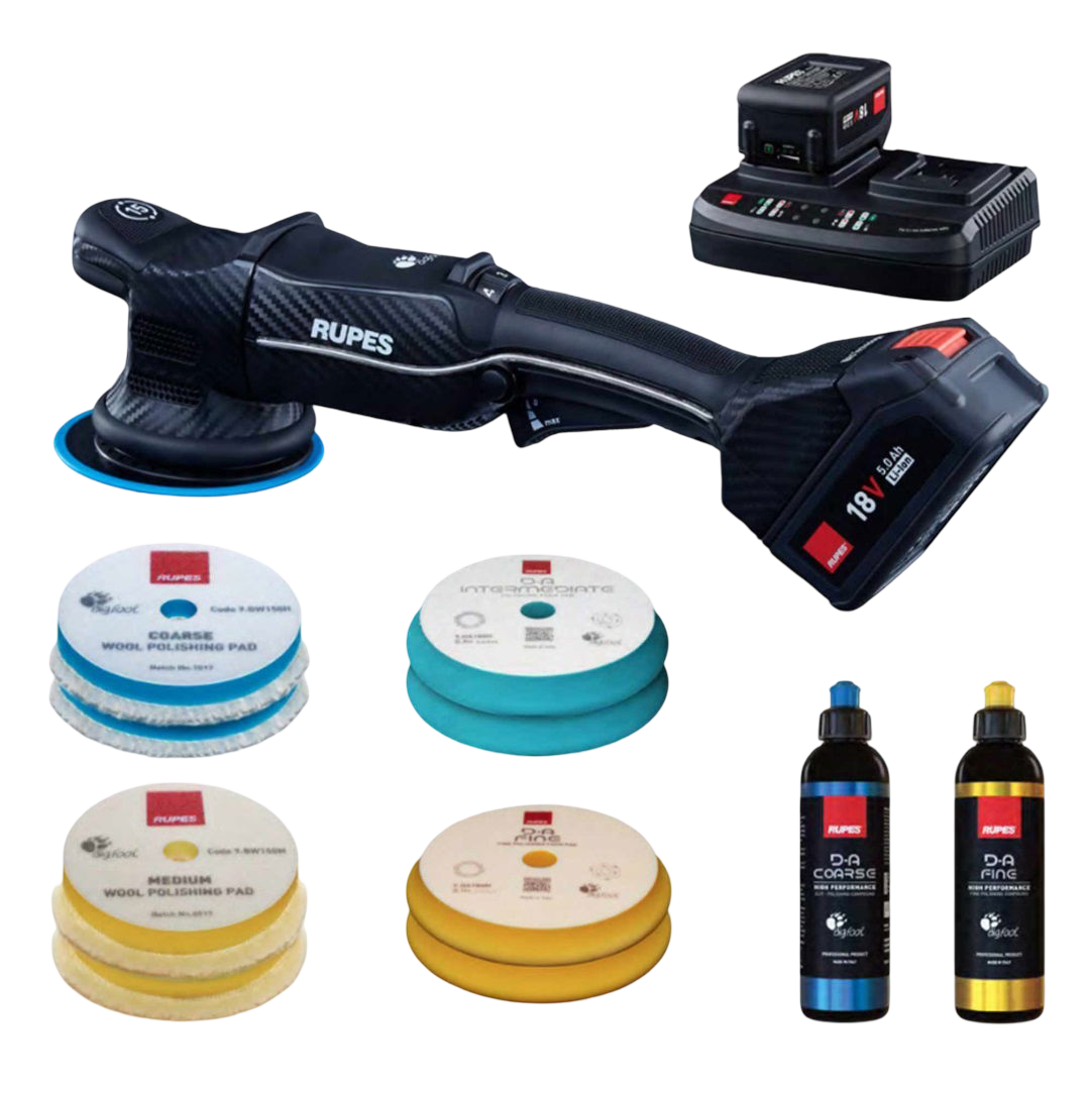 BigFoot iBrid HLR15 Dual-Action Polisher - BAS KIT