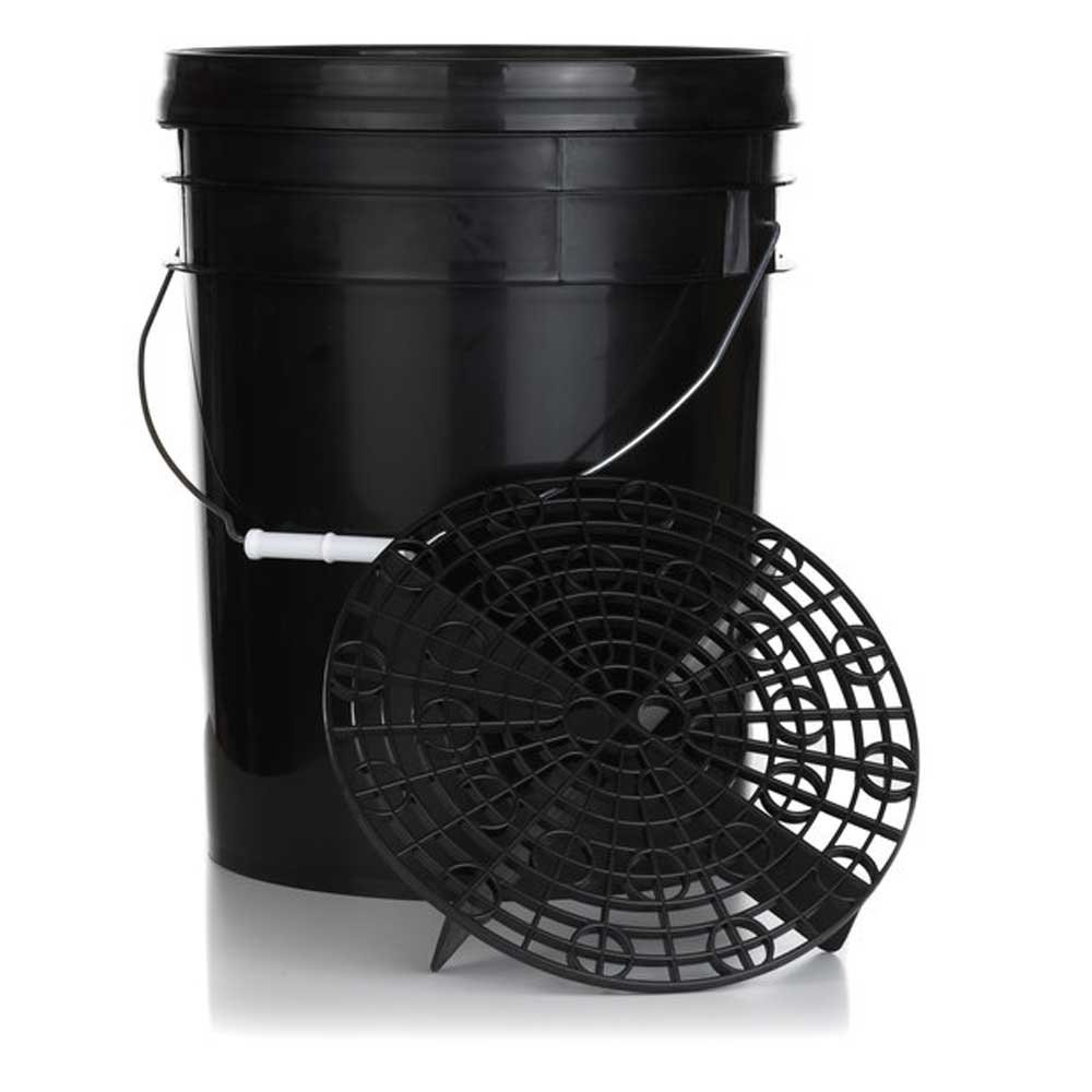 Detailing Bucket met grit guard en deksel - 15 liter