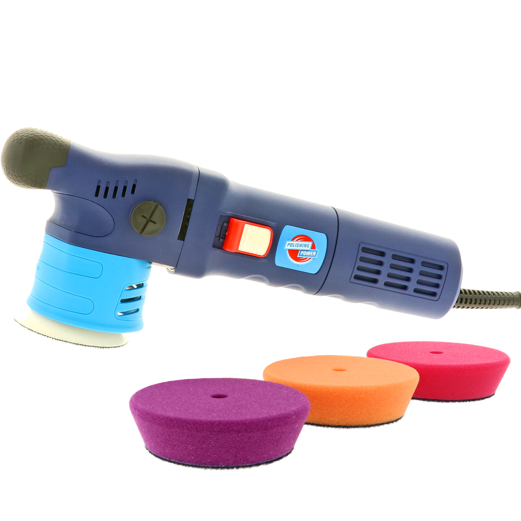 polijstgun, schuurmachine, polijstset, foampads, elektrisch