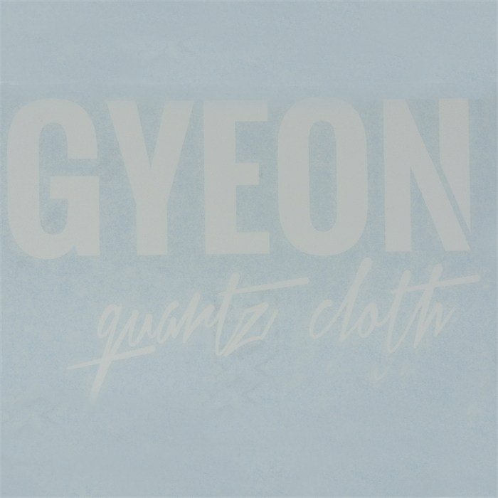 Gyeon Logo sticker wit - 8.5x6cm