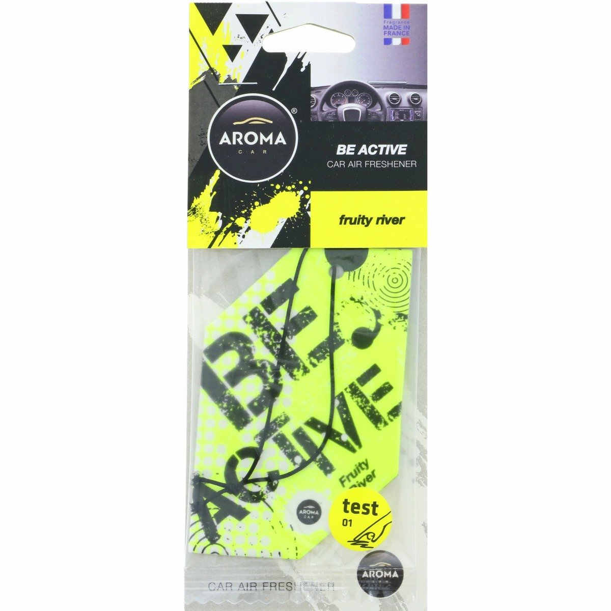 Be Active Car Air Freshener - Fruity River