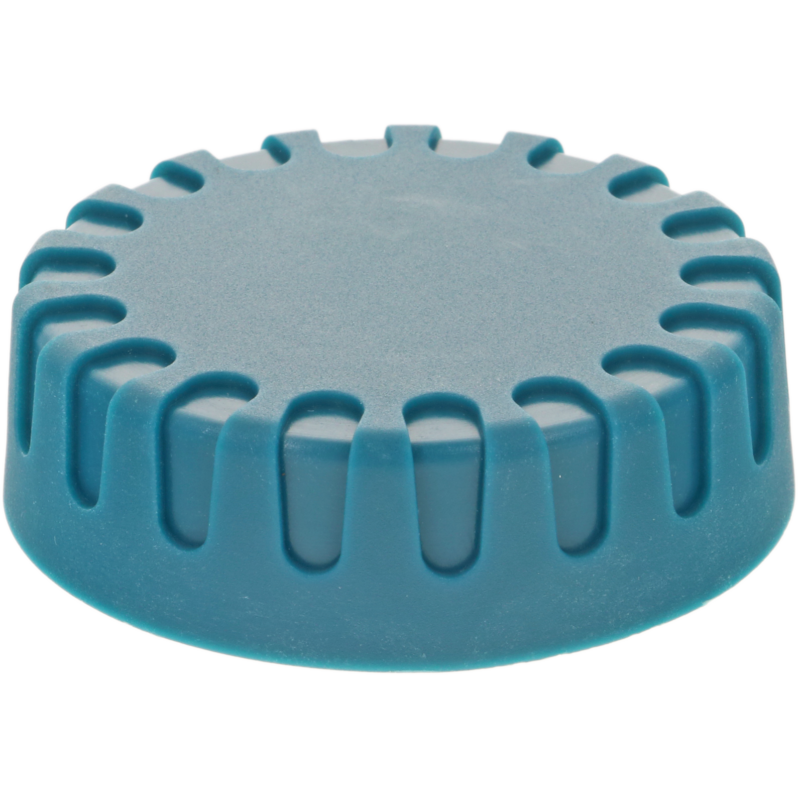 silicone mold, blauwe schijf, blauwe kleur, groeven rand, disk