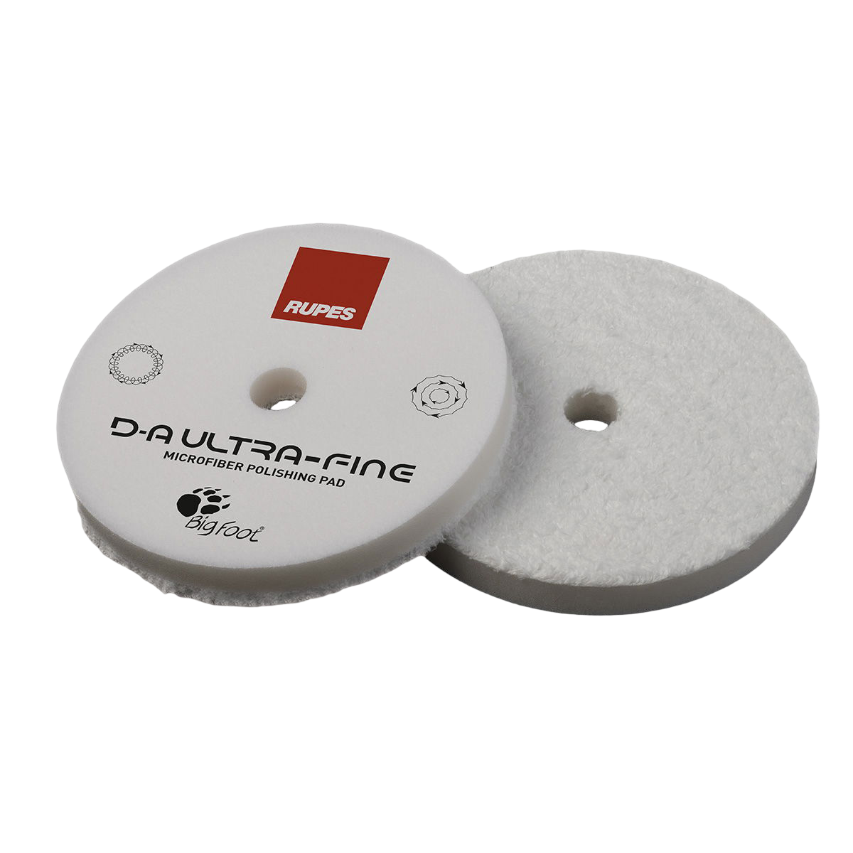 D-A Ultra Fine Microfiber Polishing Pad - 125mm
