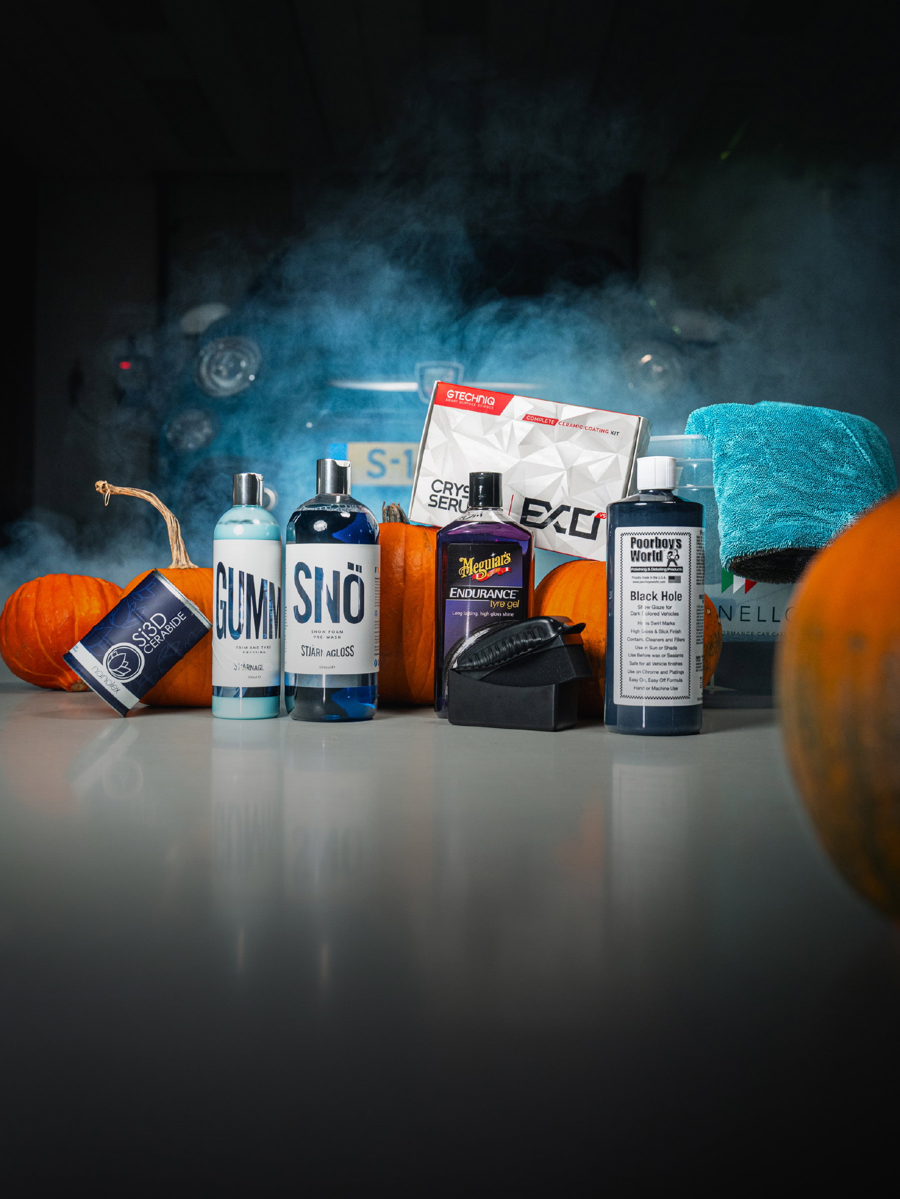 autopoetsproducten, autoshampoo, bandenglans, keramische coating, microvezeldoek