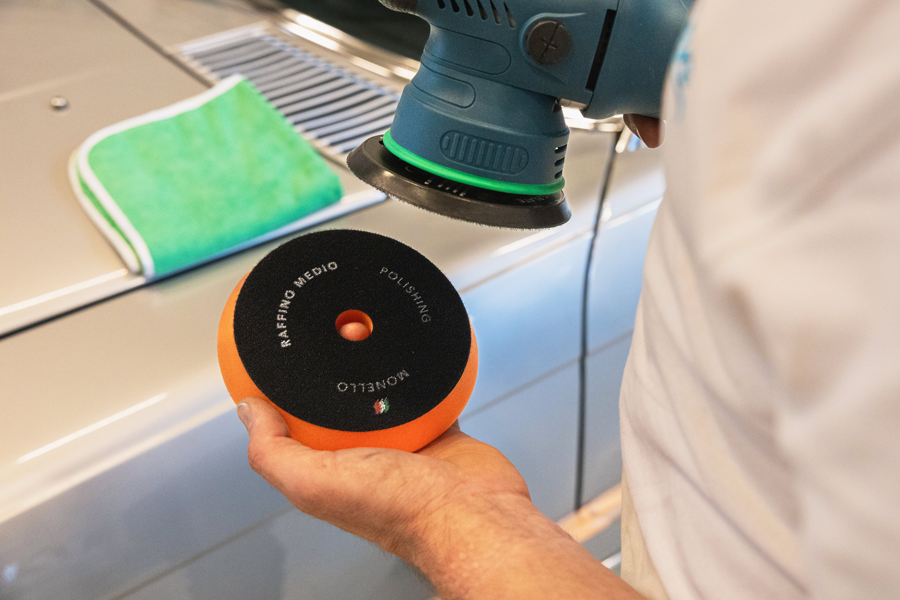 Raffino Medio Polishing Pad - 125mm