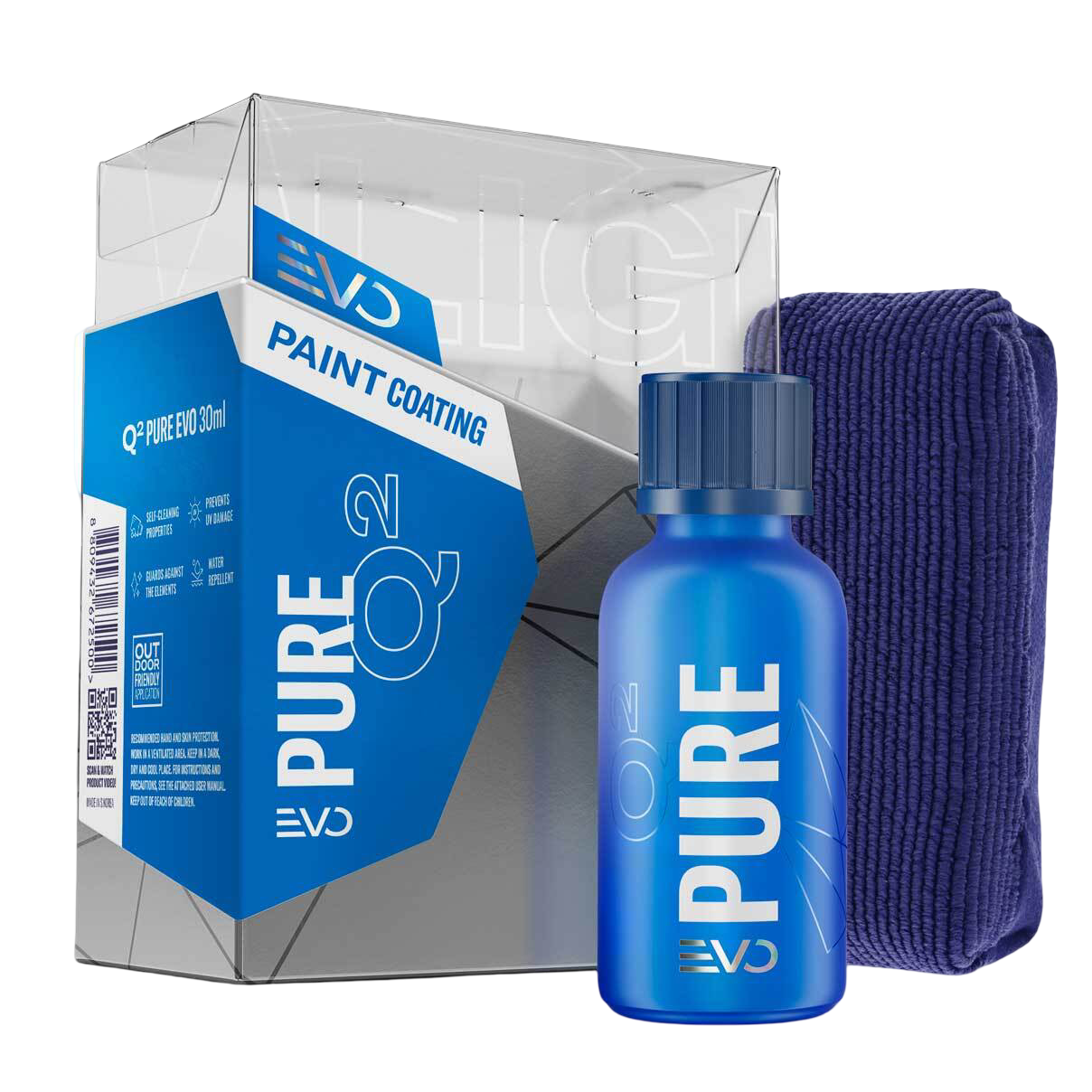 Q² PURE EVO Light Box Fles