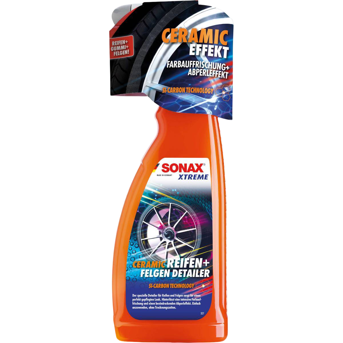Xtreme Ceramic Banden en Velgen Detailer - 750ml Fles, Machine, Wiel, Schoonmaak, Persoon