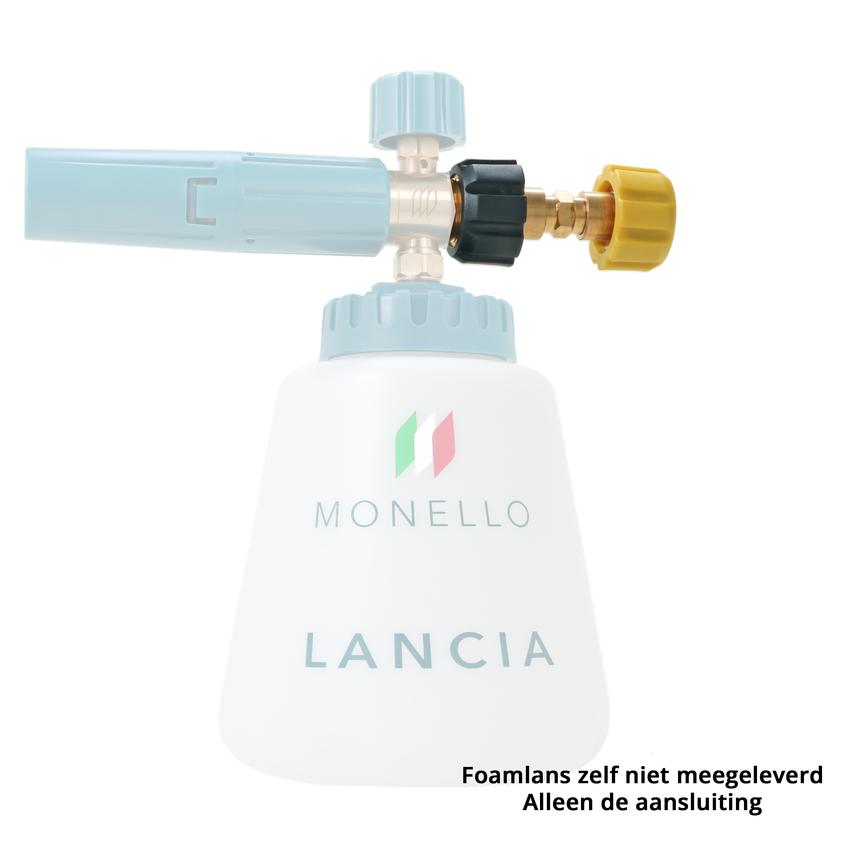 foam nozzle, handheld spray, gas bottle, cartridge, monello lance