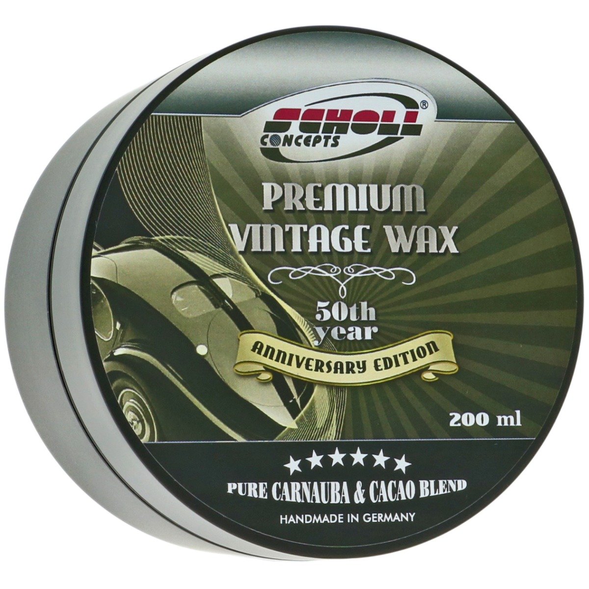 Vintage Premium Carnauba Wax - 200ml