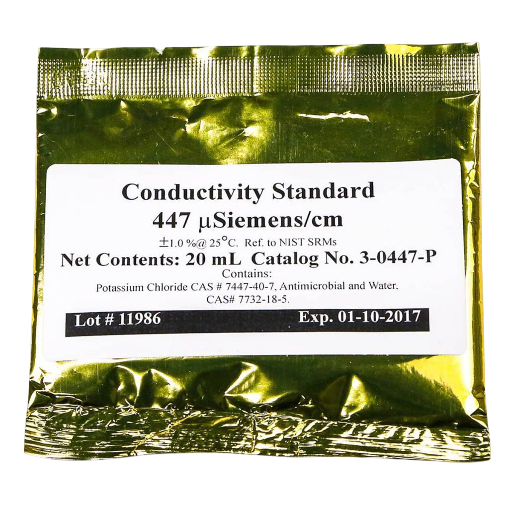 Conductivity 447 liquide de calibrage Conductivity 447 liquide de calibrage