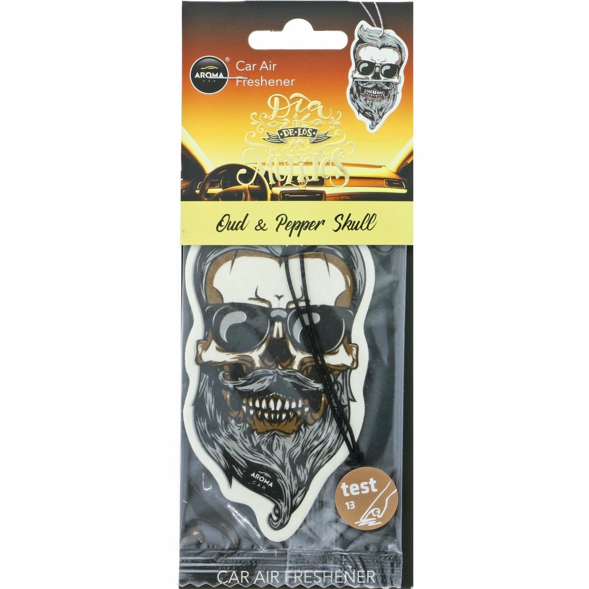 Dia De Los Muertos Air Freshener - Oud & Pepper Skull
