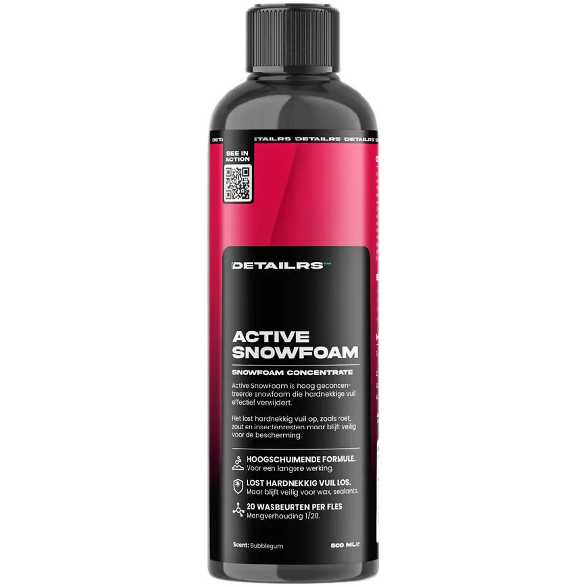 activSnowfoam, snowfoam, detailrs, concentrate, 500ml