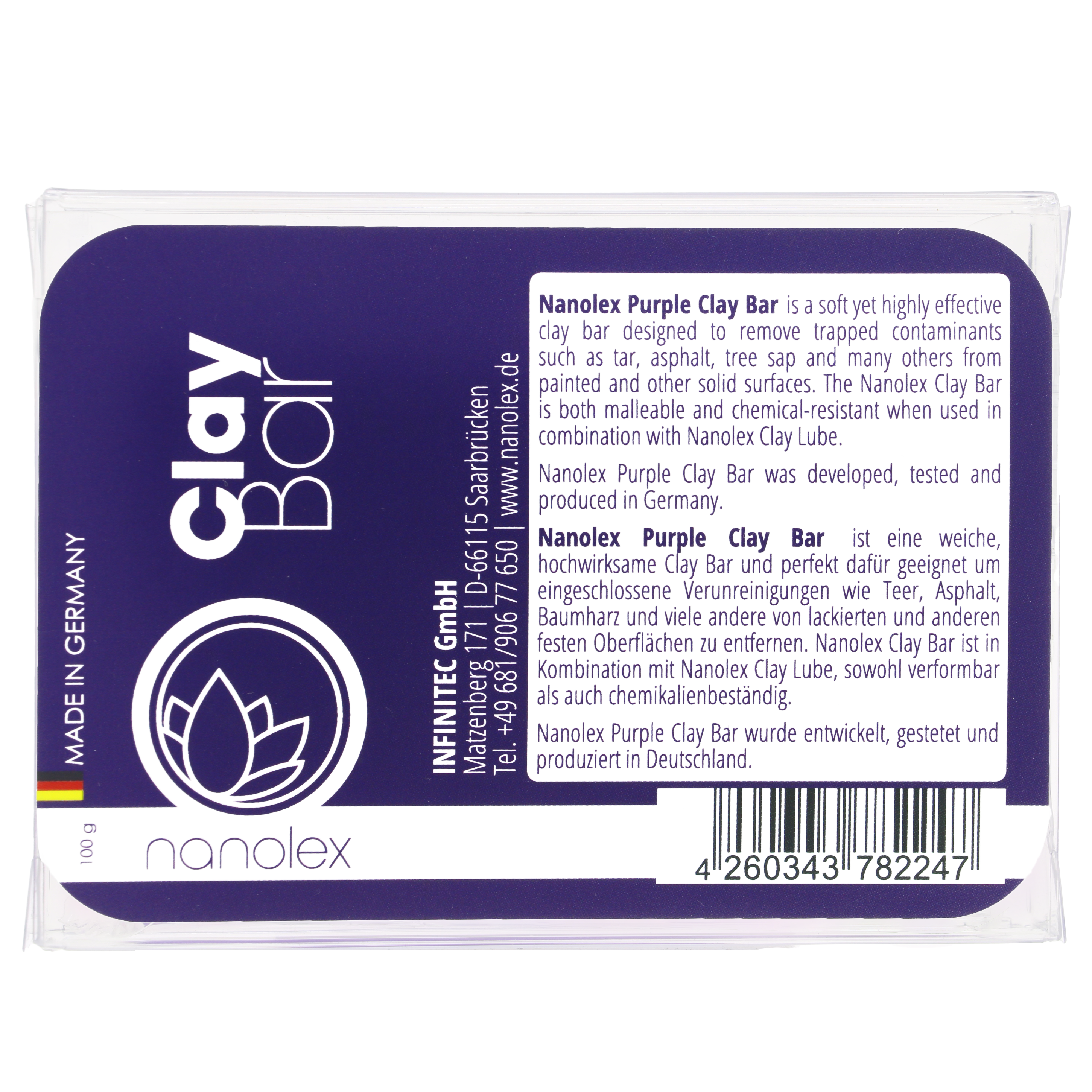 Purple Clay Bar - 100 gram