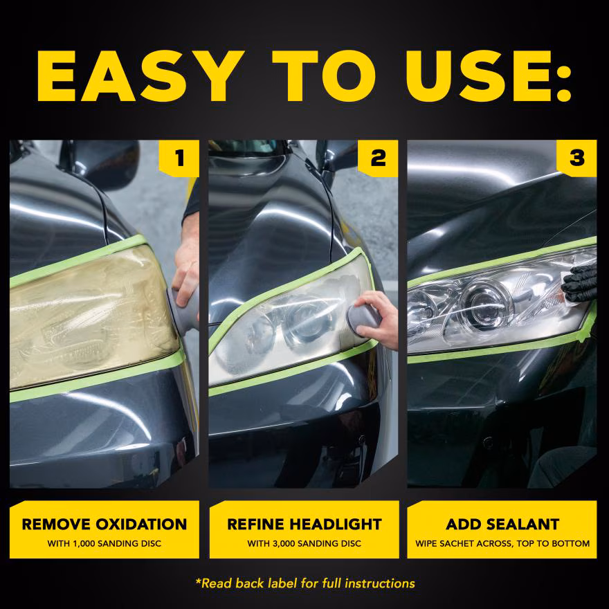 Ultimate Headlight Restoration Kit