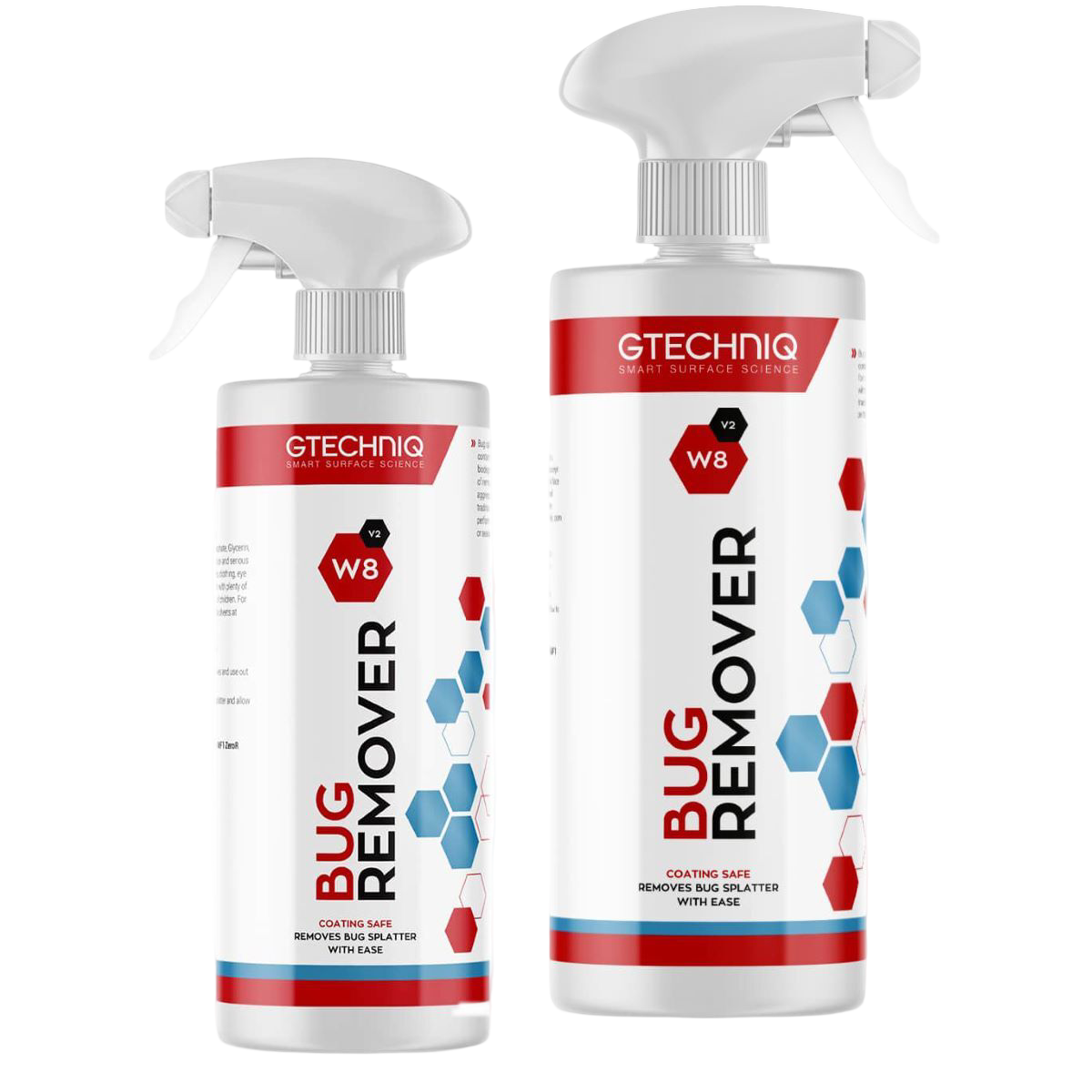 W8 Bug Remover Tin, Fles, Kan, Spuitbus