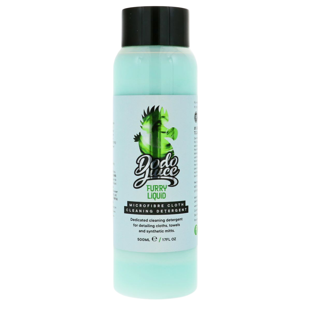 Furry Liquid Microfibre Cloth Cleaning Detergent - 500ml Furry Liquid Microfibre Cloth Cleaning Detergent - 500ml